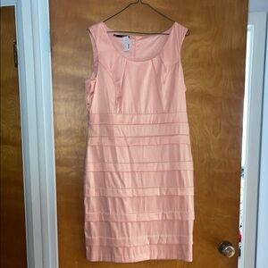NWT Maurice's Elegant Peach Sleeveless Dress